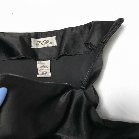 🖤 satin ruffle skirt - Picture 5 of 6